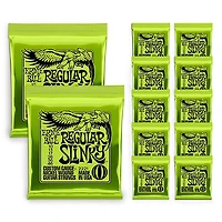 Ernie Ball 2221 Nickel Regular Slinky Electric Guitar Strings 12-Pack