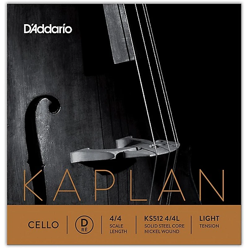 D'Addario KS512 Kaplan Solutions 4/4 Cello D String