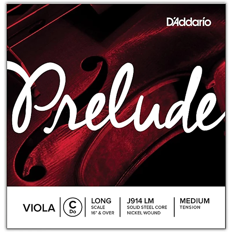 D'Addario Prelude Series Viola C String