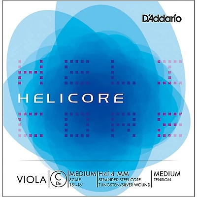 D'Addario H414 Helicore Long Scale Viola C String