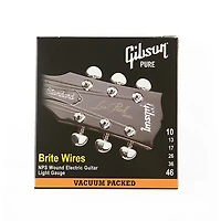 Gibson G700L Brite Wires Electric Guitar Strings - Light