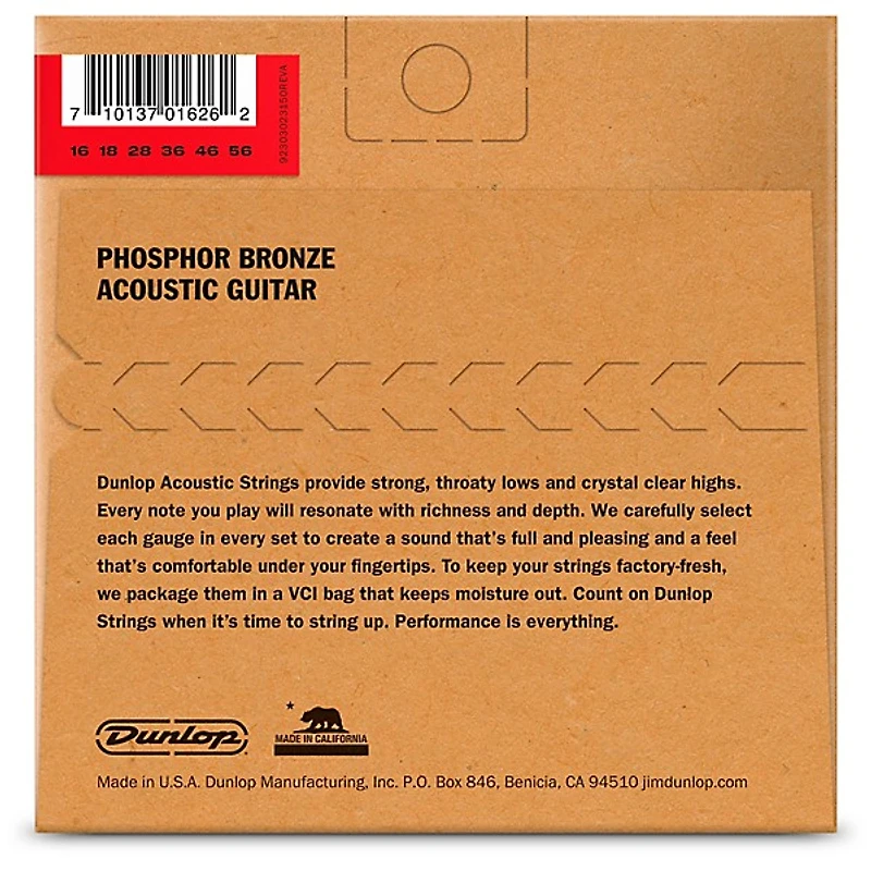 Dunlop Resonator Guitar Phosphor Bronze String Set