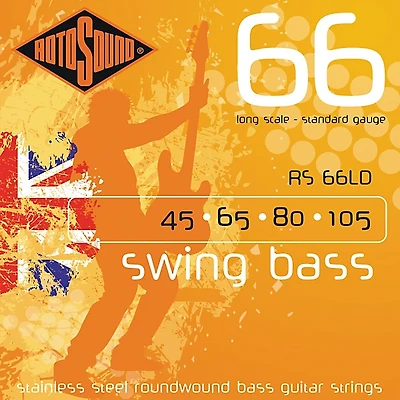 Rotosound RS66LD Long Scale Swing 66 Bass Strings