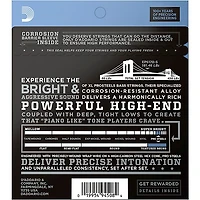 D'Addario ProSteels EPS170-5 Regular Light 5-String Bass Strings