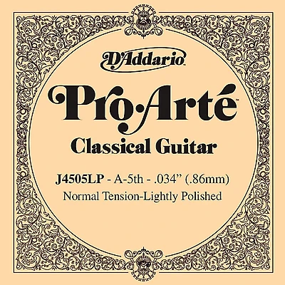 D'Addario J45 A-5 Pro-Arte Composites Normal LP Single Classical Guitar String