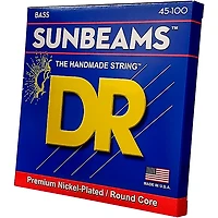 DR Strings Sunbeams NMLR-45 Medium Light 4-String Bass Strings