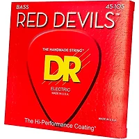 DR Strings Red Devils Medium 4-String Bass Strings