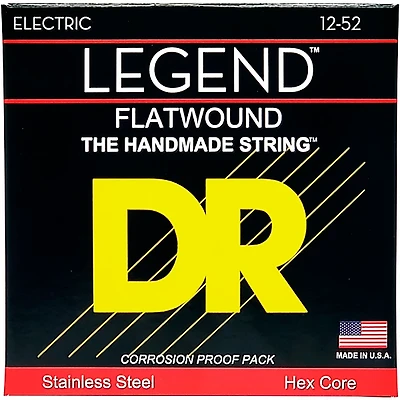 DR Strings Legend Light Flatwound Electric Guitar Strings