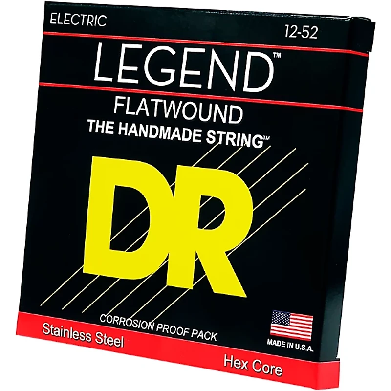 DR Strings Legend Light Flatwound Electric Guitar Strings