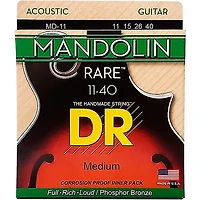 DR Strings Phosphor Bronze Medium Mandolin Strings