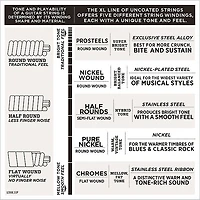D'Addario EXL170-12 XL Light Long Scale 12-String Nickel Electric Bass Strings