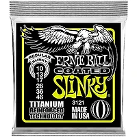 Ernie Ball 3121 Coated Titanium Slinky Electric Guitar Strings