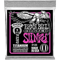 Ernie Ball 3123 Coated Super Slinky Electric Guitar Strings