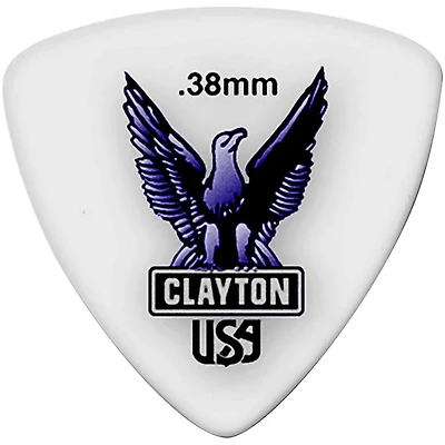 Clayton Acetal Rounded Triangle Guitar Picks