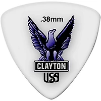 Clayton Acetal Rounded Triangle Guitar Picks