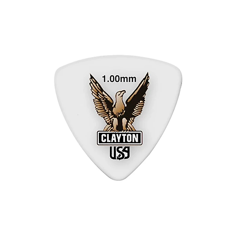 Clayton Acetal Rounded Triangle Guitar Picks