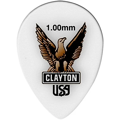 Clayton Acetal Small Teardrop Guitar Picks