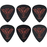 Clayton Black Raven Standard Guitar Picks .63 mm 1 Dozen