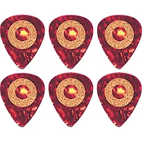 Clayton Cork Grip Standard Guitar Pick 6 Pack