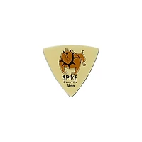 Clayton Spike Ultem Gold Sharp Triangle Guitar Picks 1 Dozen