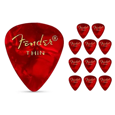 Fender 351 Premium Celluloid Guitar Picks 12-Pack -