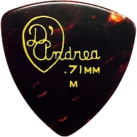 D'Andrea 346 Rounded Triangle Celluloid Guitar Picks
