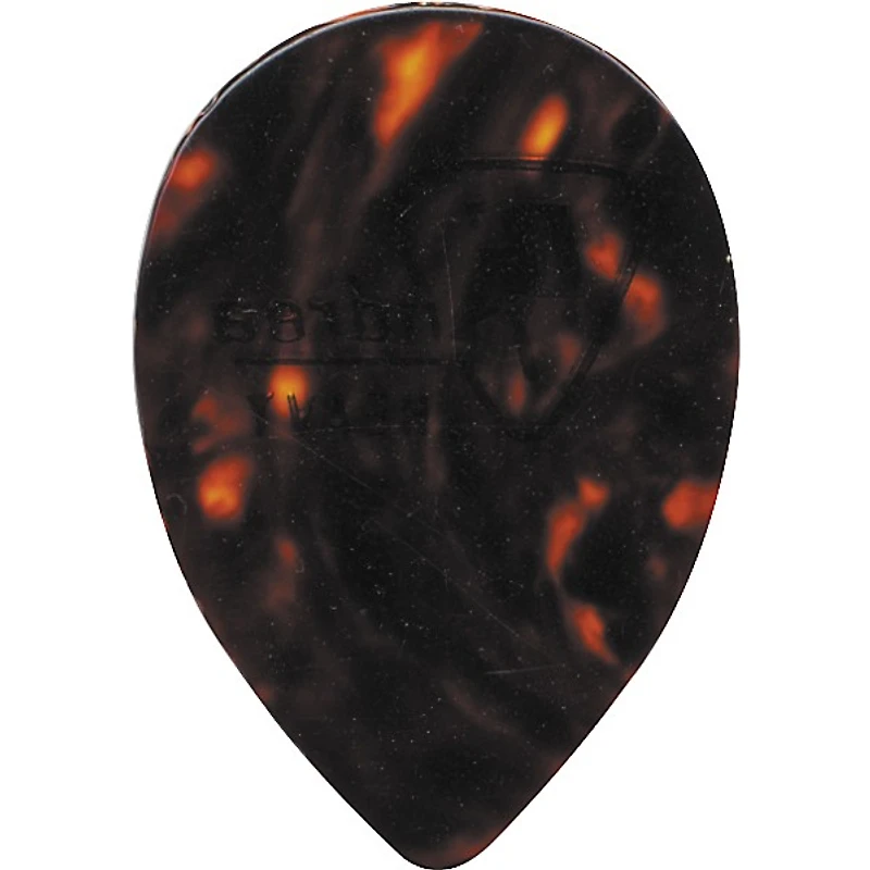 D'Andrea 358 Guitar Picks Teardrop Celluloid Jazz One Dozen