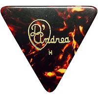 D'Andrea 355 Triangle Celluloid Guitar Picks One Dozen