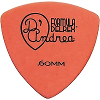 D'Andrea 346 Guitar Picks Rounded Triangle Delrex Delrin - One Dozen