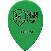 D'Andrea 358 Small Delrex Delrin Guitar Picks Teardrop - One Dozen