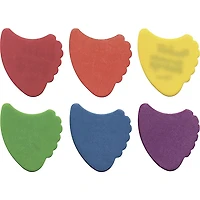 D'Andrea 390 Sharkfin Delrex Delrin Guitar Picks - One Dozen