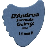D'Andrea 390 Sharkfin Delrex Delrin Guitar Picks - One Dozen