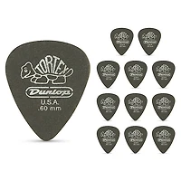 Dunlop Tortex Pitch Black Standard Guitar Picks 1 Dozen