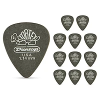 Dunlop Tortex Pitch Black Standard Guitar Picks 1 Dozen