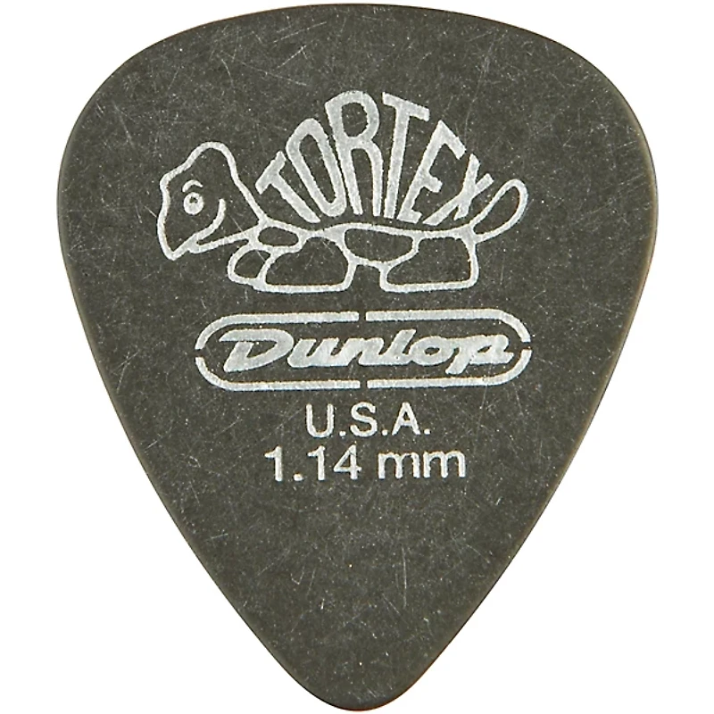 Dunlop Tortex Pitch Black Standard Guitar Picks 1 Dozen