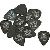 Dunlop Tortex Pitch Black Standard Guitar Picks 1 Dozen