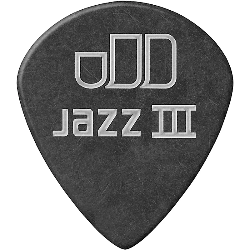 Dunlop Tortex Pitch Black Jazz Guitar Picks 1 Dozen