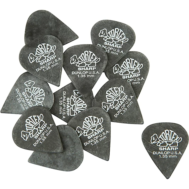 Dunlop Tortex Sharp Guitar Picks 1 Dozen