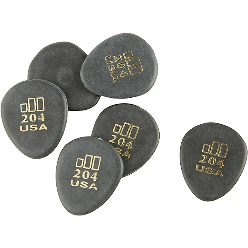 Dunlop JD JazzTone 204 Guitar Picks 6-Pack
