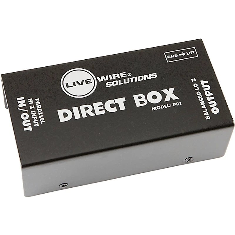 Livewire PDI Double-Shielded Heavy-Duty Passive Direct Box