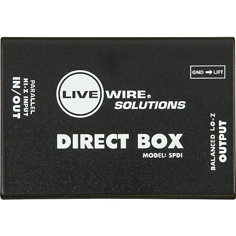 Livewire SPDI Passive Direct Box With Attenuation Pad