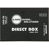 Livewire SPDI Passive Direct Box With Attenuation Pad