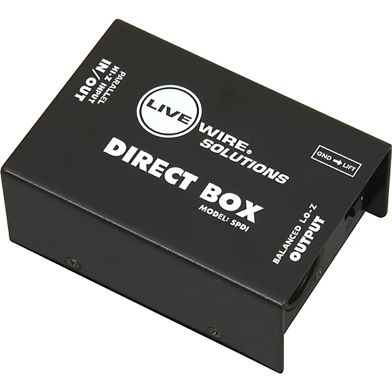 Livewire SPDI Passive Direct Box With Attenuation Pad