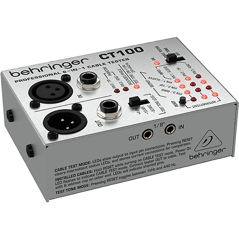 Behringer CT100 6-in-1 Cable Tester