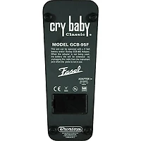 Dunlop GCB95F Cry Baby Classic Fasel Inductor Wah Pedal