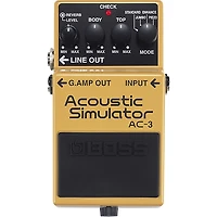 BOSS AC-3 Acoustic Simulator Effects Pedal