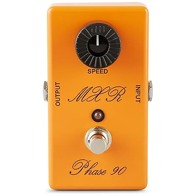 MXR Custom Shop CSP-101CL Script Logo Phase 90 With LED Guitar Effects Pedal