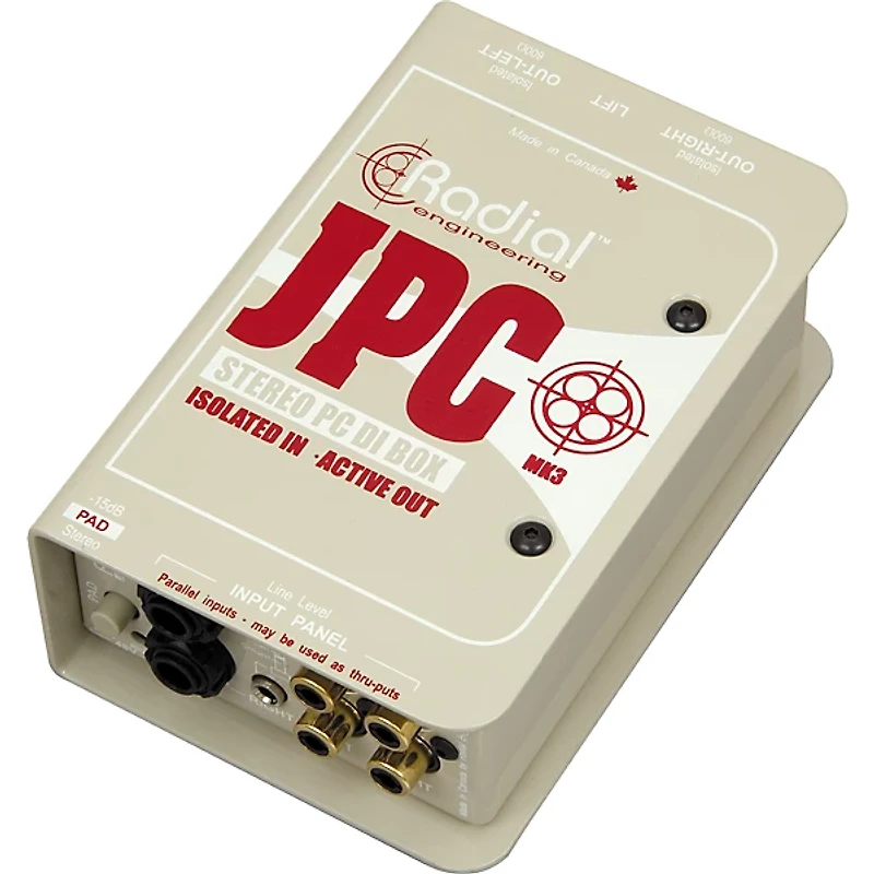 Radial Engineering JPC Stereo PC DI Box