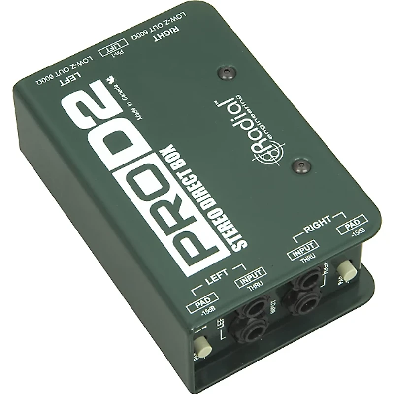 Radial Engineering ProD2 Passive Stereo Direct Box