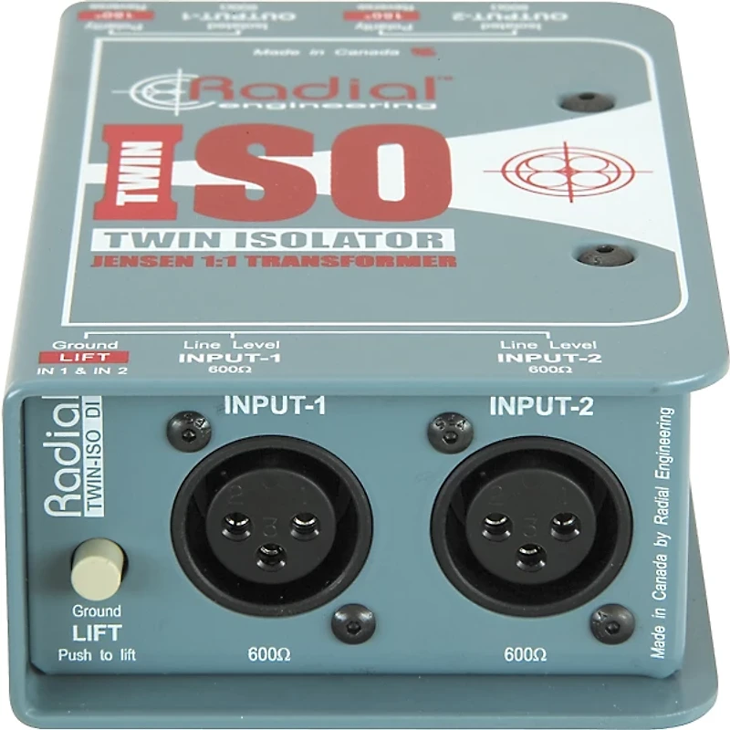 Radial Engineering TWIN ISO Passive Line-Level Isolator